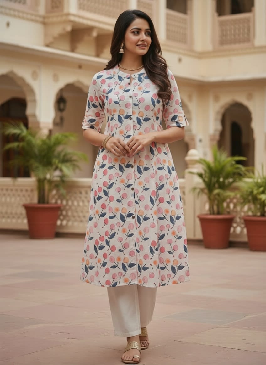 Pure Cotton Kurta and Pants