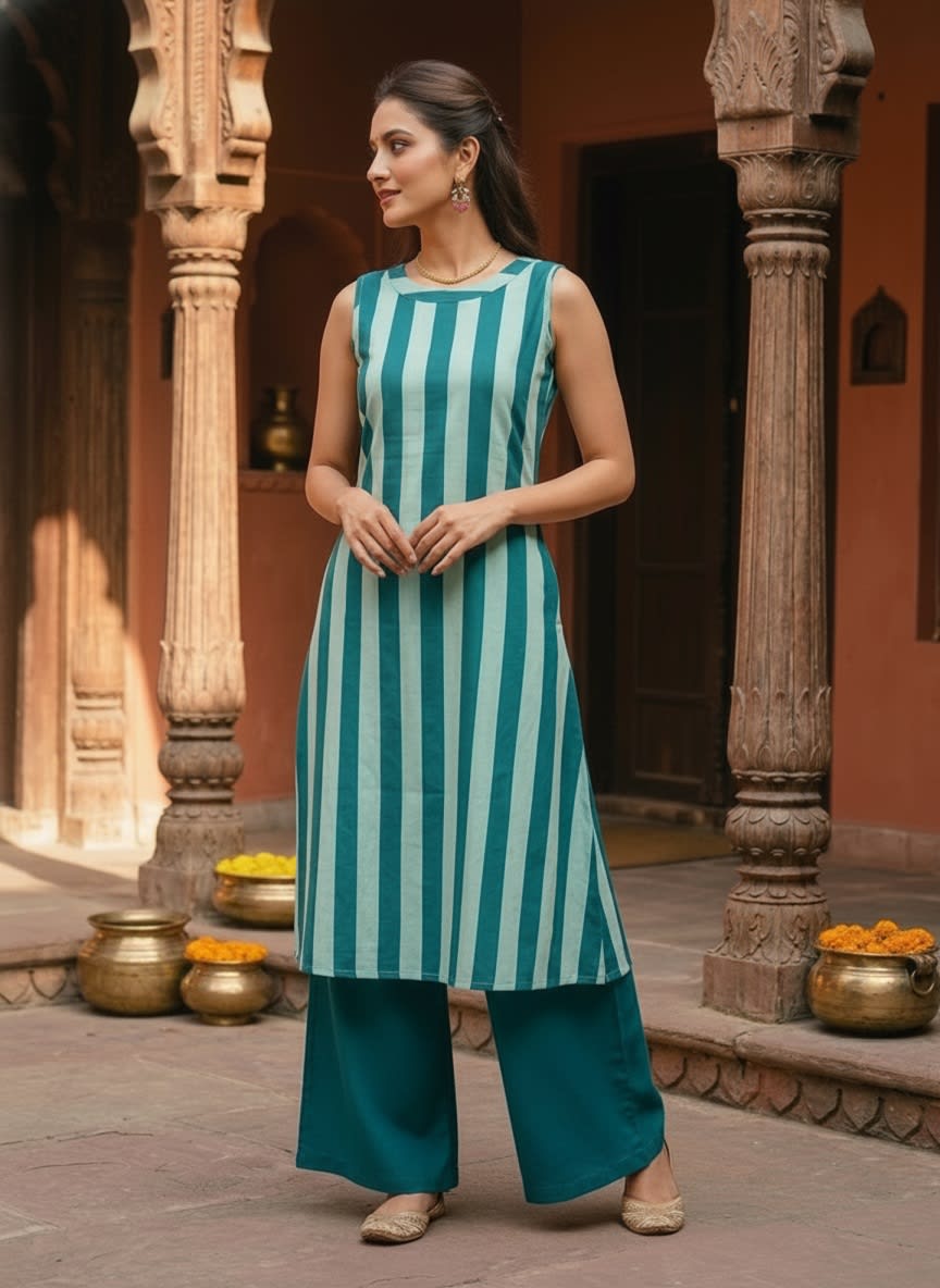 Pure Cotton Kurta and Pants