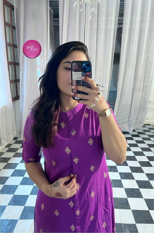 Rayon Kurta and Pants