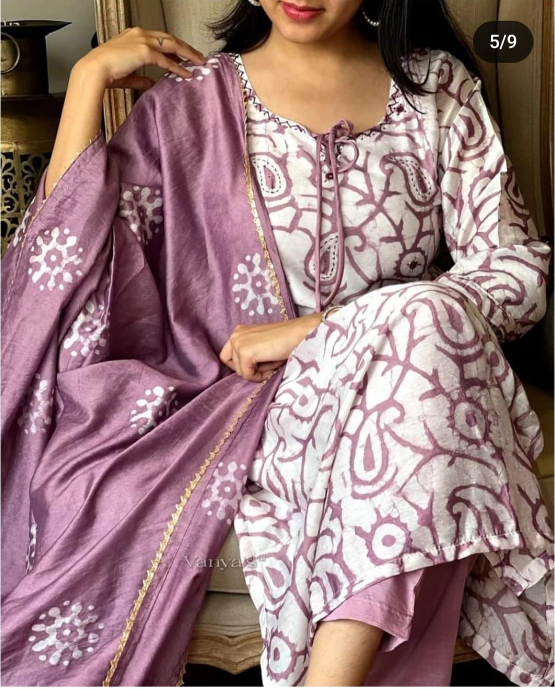 Pure Cotton Kurta and Pants with Dupatta