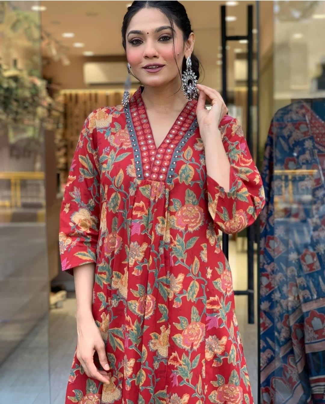 Pure Cotton Kurta and Pants with Dupatta