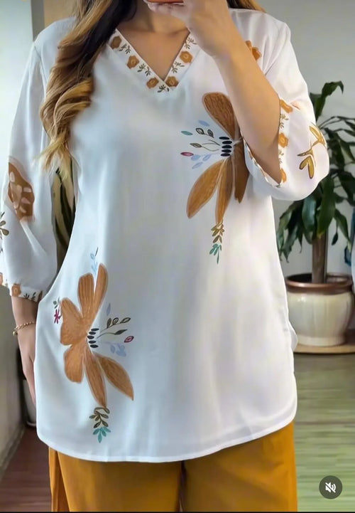 Soft Butterfly Top and Pallazo