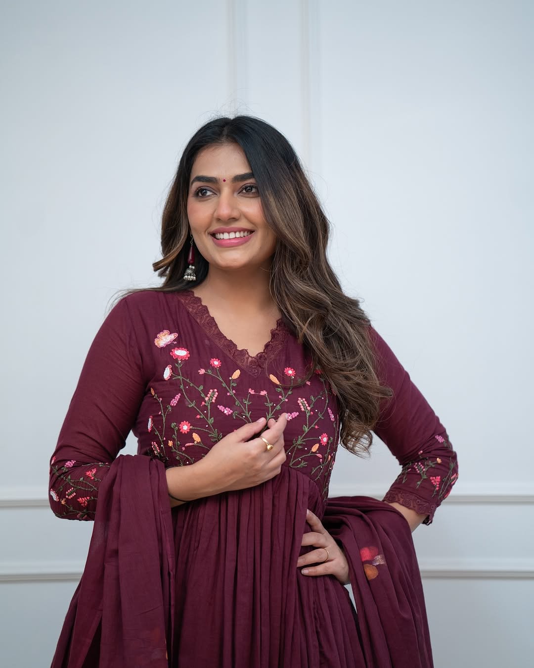 Pure Cotton Kurta and Pants with Dupatta