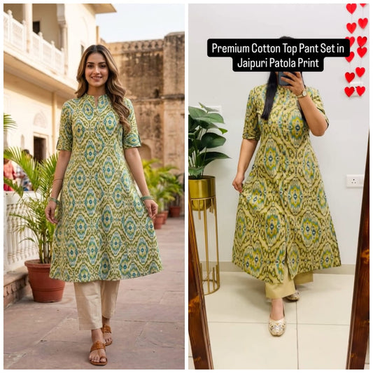 Pure Cotton Kurta and Pants