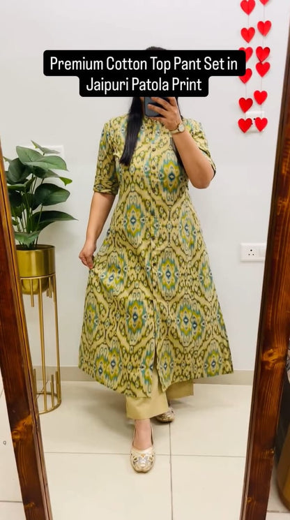 Pure Cotton Kurta and Pants