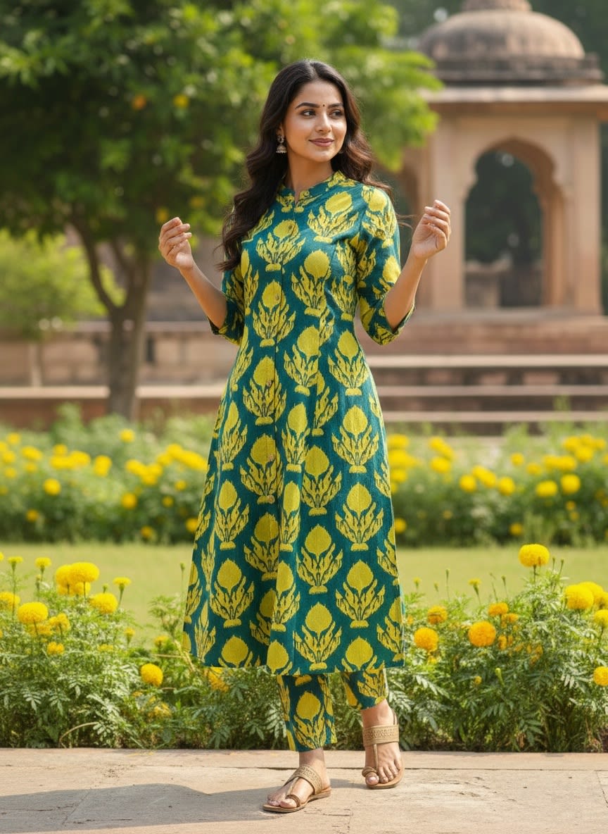Pure Cotton Kurta and Pants