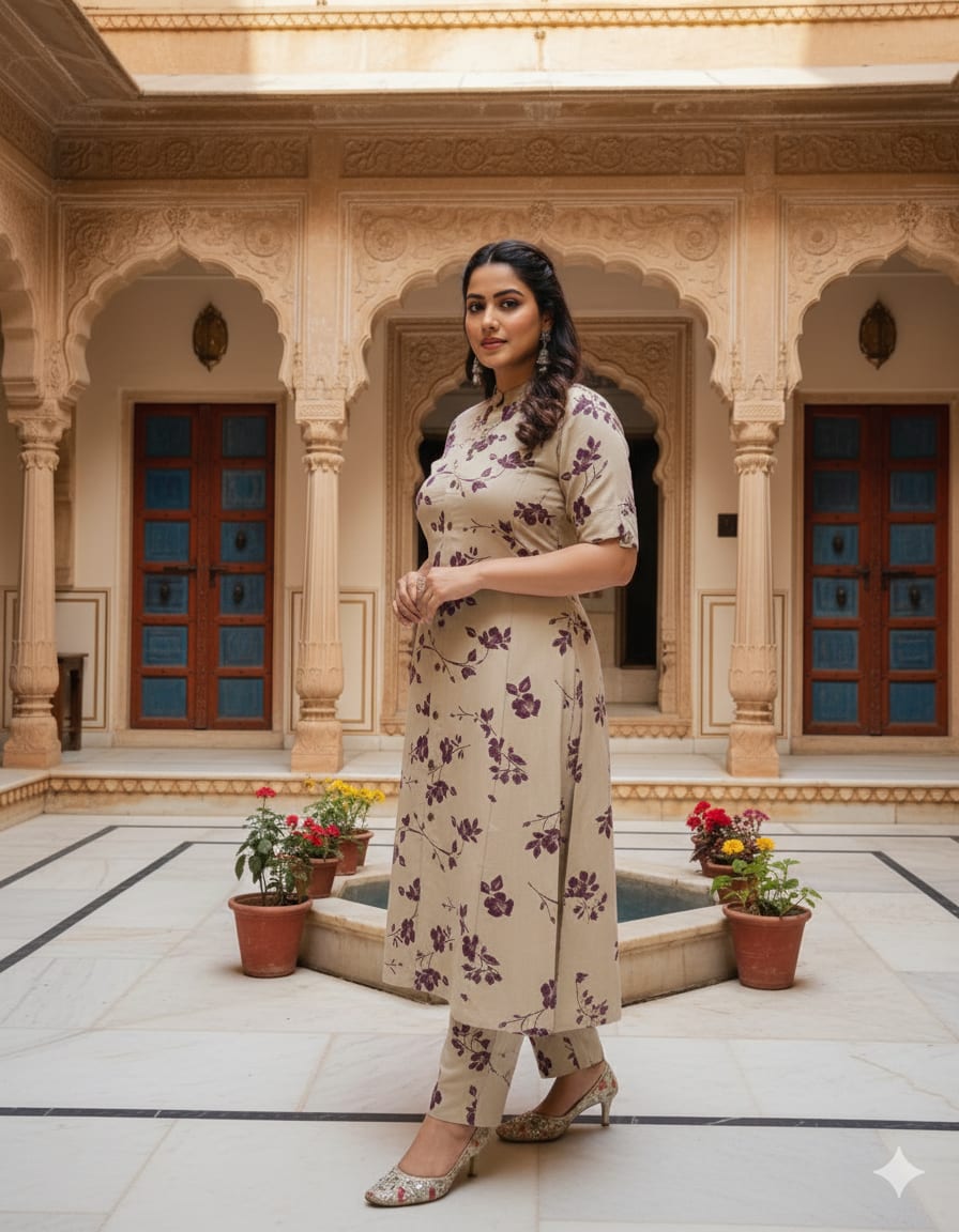 Pure Cotton Kurta and Pants