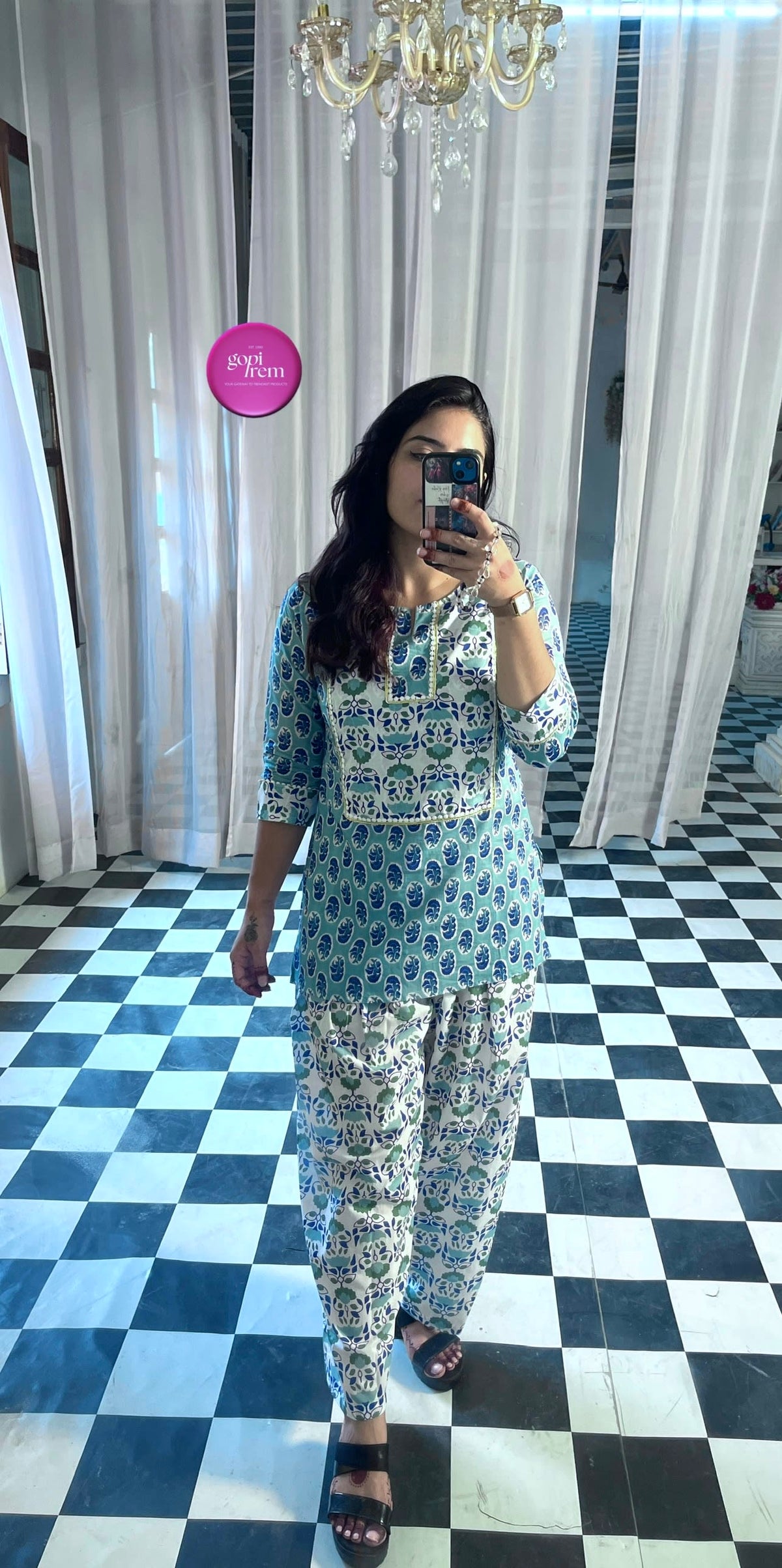 Pure Cotton Kurta and Salwar
