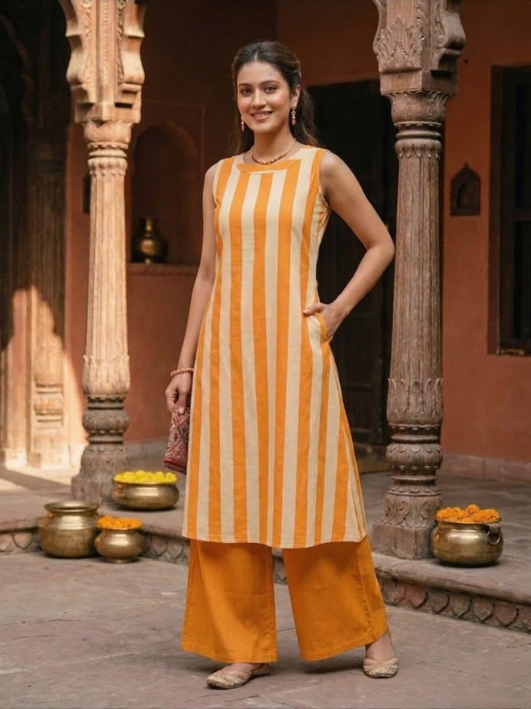 Pure Cotton Kurta and Pants