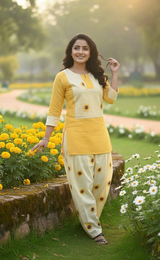 Pure Cotton Kurta and Salwar