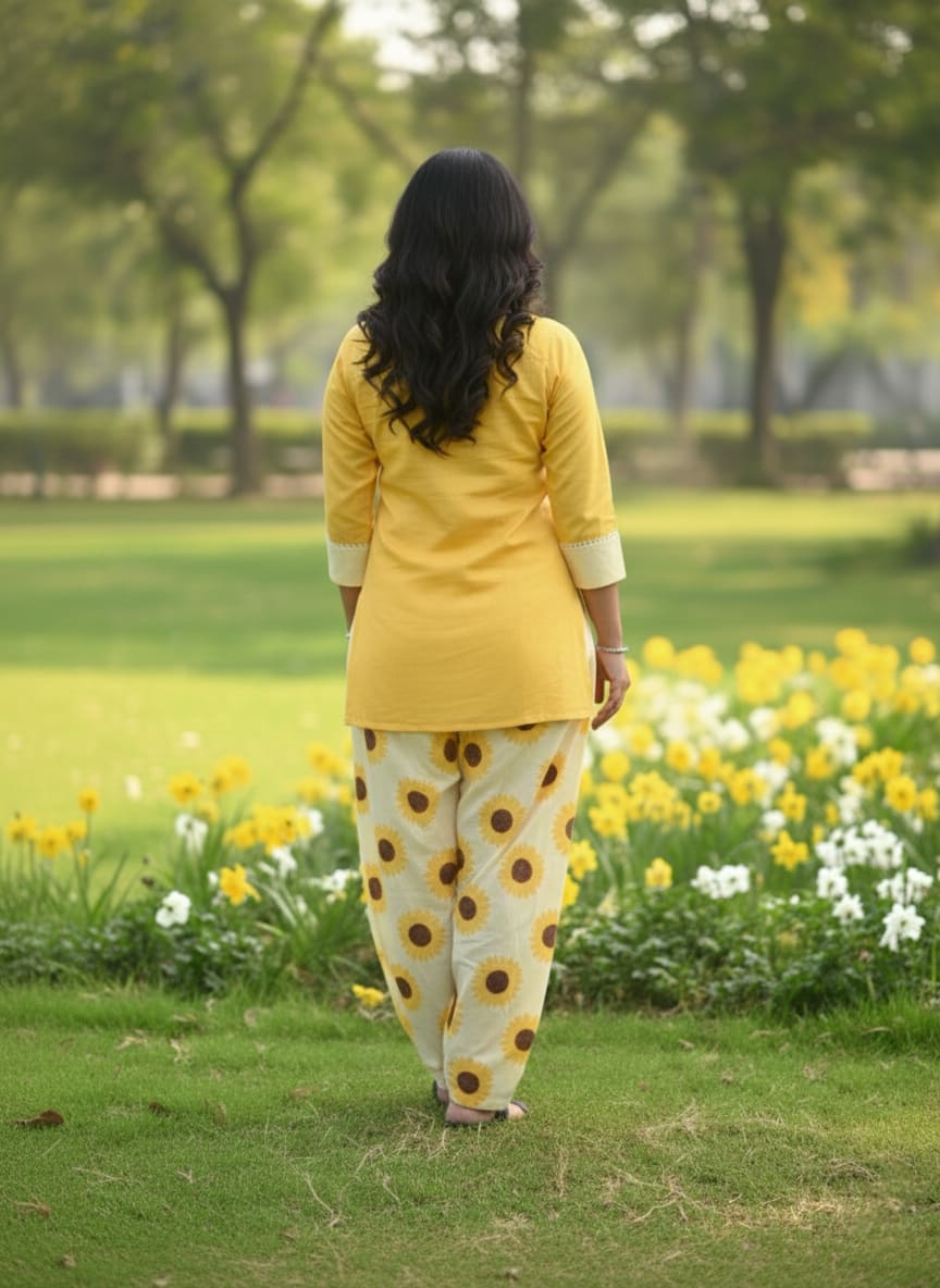 Pure Cotton Kurta and Salwar