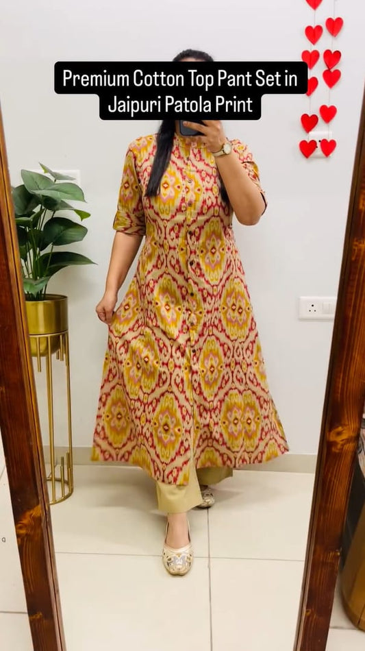 Pure Cotton Kurta and Pants