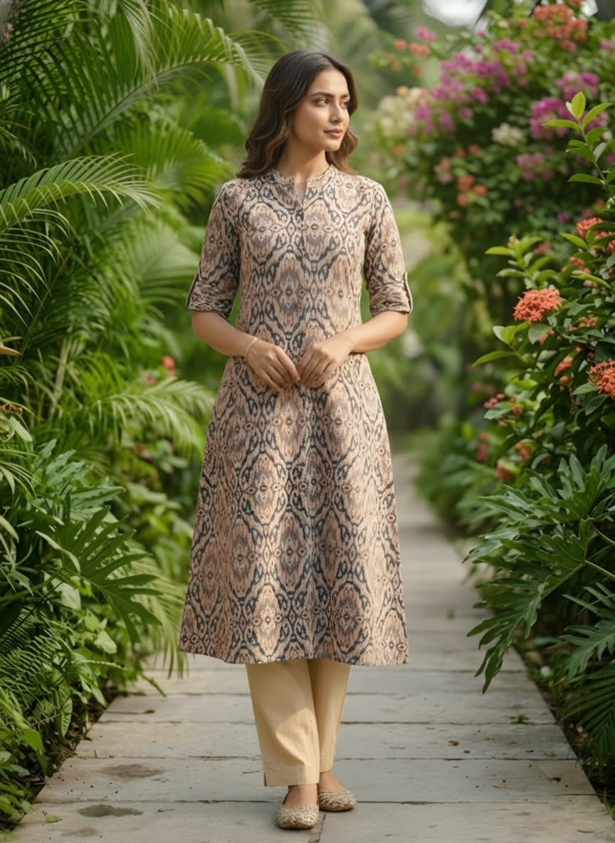 Pure Cotton Kurta and Pants