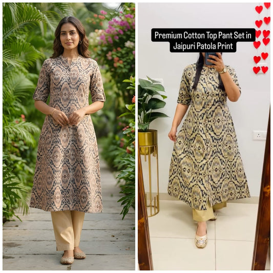 Pure Cotton Kurta and Pants