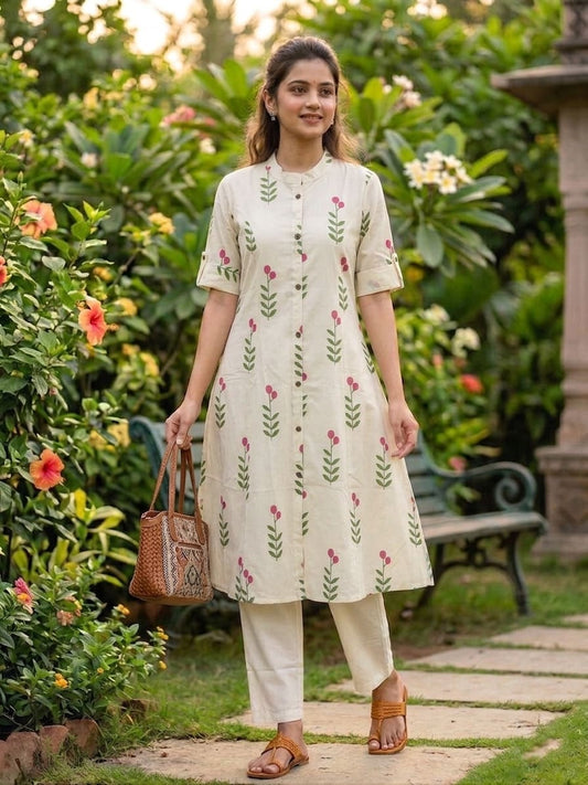 Pure Cotton Kurta and Pants