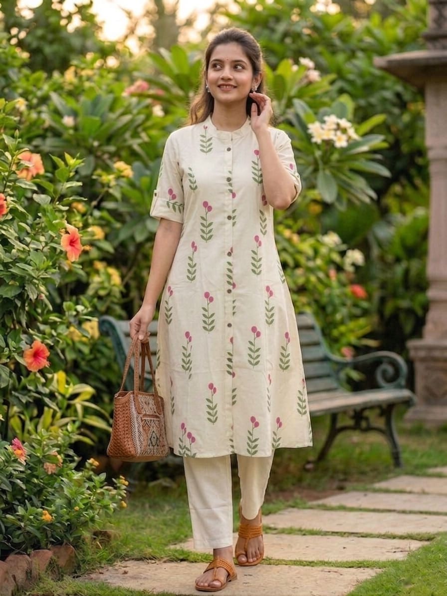 Pure Cotton Kurta and Pants